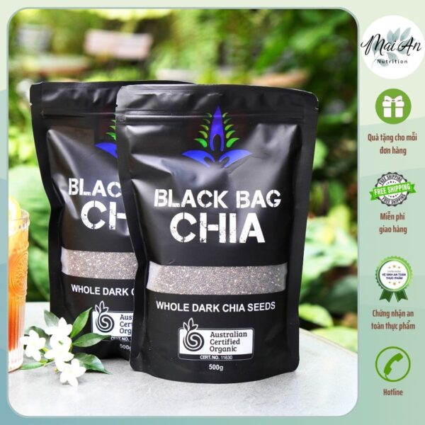 Hạt chia Úc BLACK BAG CHIA