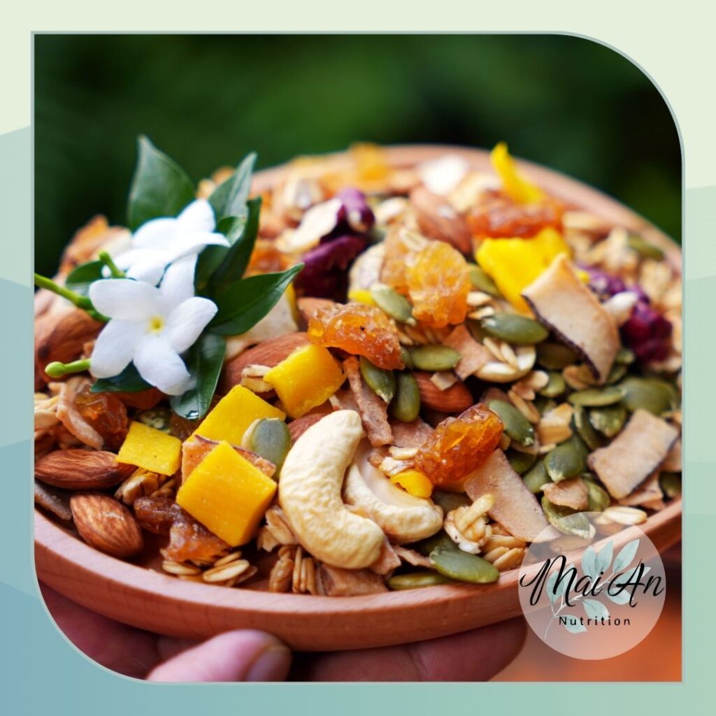 Granola nướng mộc Mai An Nutrition