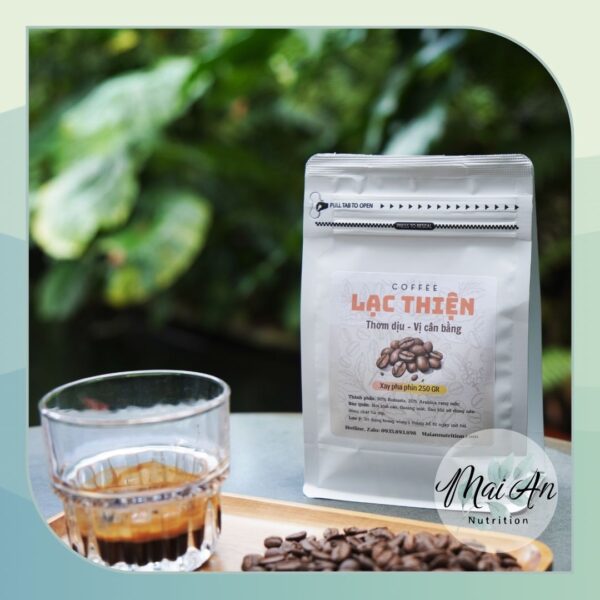 Cà phê rang mộc Lạc Thiện| Thơm dịu - Vị cân bằng | Robusta & Arabica nguyên chất - Chất lượng xuất khẩu - Ảnh 3