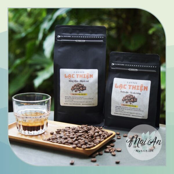 Cà phê rang mộc Lạc Thiện| Vị Đắng Đậm - Mạnh Mẽ | Robusta nguyên chất | Pha phin & pha máy - Chất lượng xuất khẩu - Ảnh 8